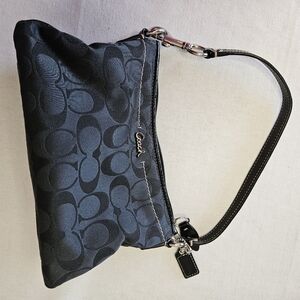 Black Coach Small purse handbag